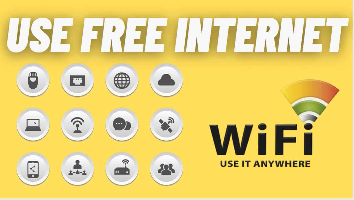 how to use free internet